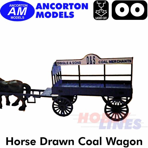 Coal wagon horse drawn - coal,