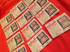VINTAGE TIGER TOKEN X 12 ESSO PETROL ? 1980S