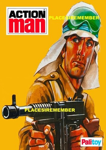 Vintage action man - vintage, l.r.d.g