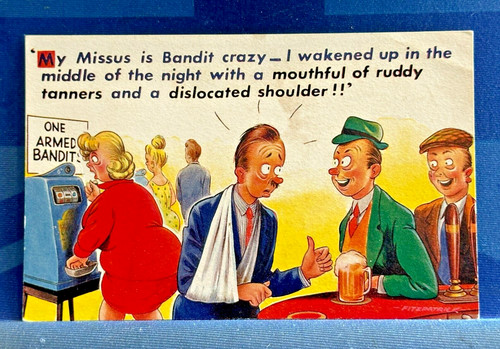 Vintage bamforth comic - vintage,