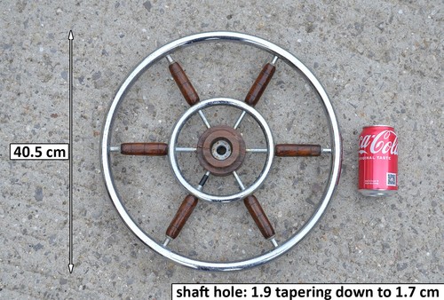 Vintage boat wheel old - boat,