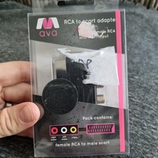 RGB SCART Plug Male to 3 RCA