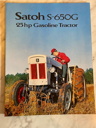 Vintage satoh 650g - vintage, 25hp