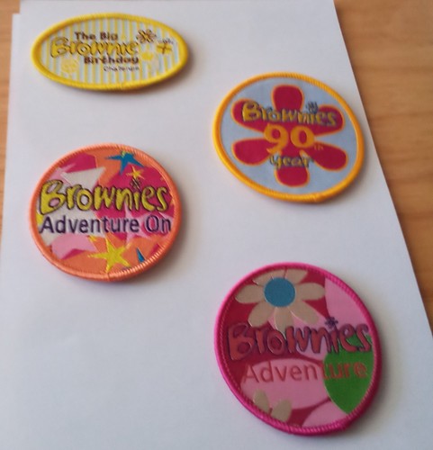 Brownie badges
