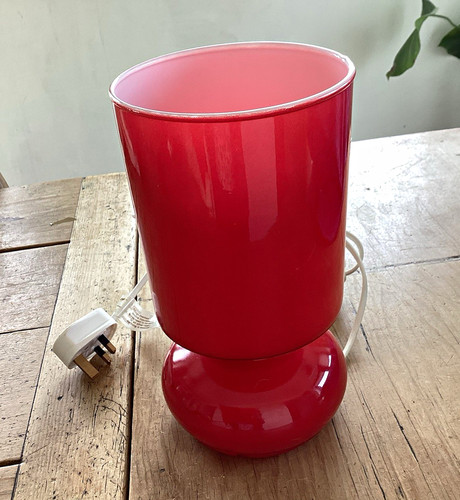 Vintage ikea lykta red - vintage,