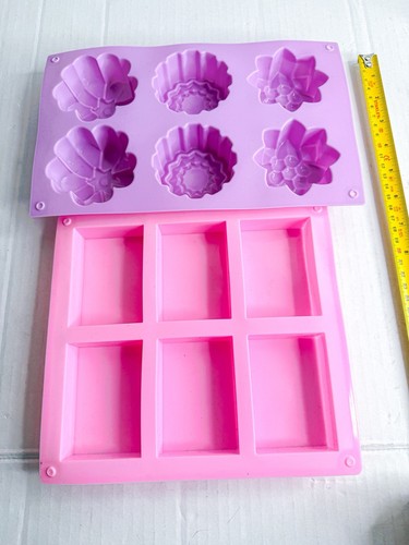 Silicone soap moulds - silicone,