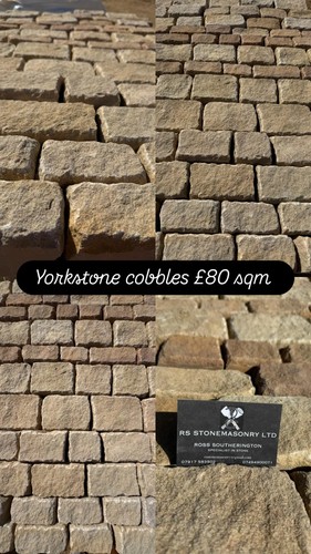 Yorkstone hand dressed - yorkstone,