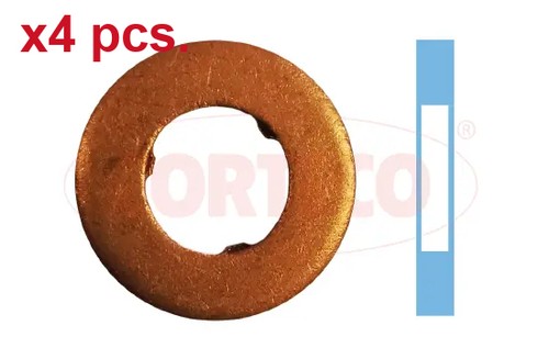 Pcs seal ring - ring, nozzle