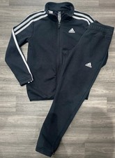 VGC Boys Adidas Soft Cotton Blend Full Tracksuit Age 7-8