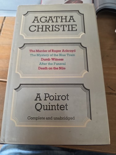 Agatha christie poirot quintet - poirot,