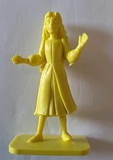 1985 Kellogg's Disney The Black Cauldron 'Eilonwy' Yellow Vintage Plastic Figure