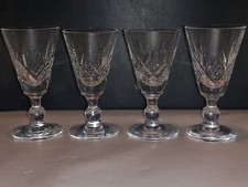 Four  Stuart Crystal Glengarry