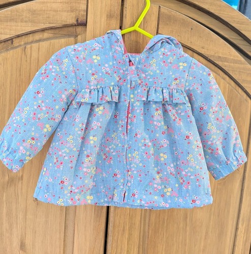 Nutmeg baby girls - floral, coat