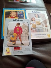 3 Vintage Character Jumpers Knitting Patterns  Thomas The Tank Forever Friends