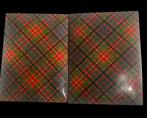 Antique scottish tartanware - antique,