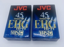 X2 JVC Compact VHS Camcorder