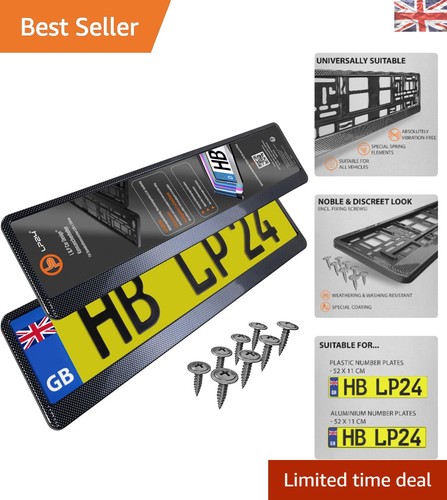 Universal number plate - number,