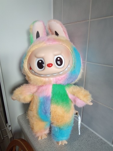 Giant rainbow doll 55cm high - rainbow,