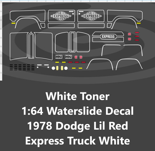 White toner waterslide - white,