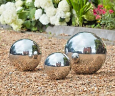 Garden Sphere Stainless Steel