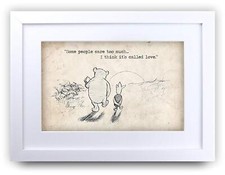 Winnie the Pooh Quotes A4 A3