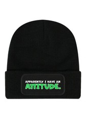 APPARENTLY I HAVE AN ATTITUDE