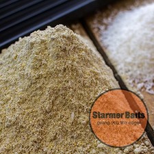 Coconut protein boilie base mix for bait making and rolling.