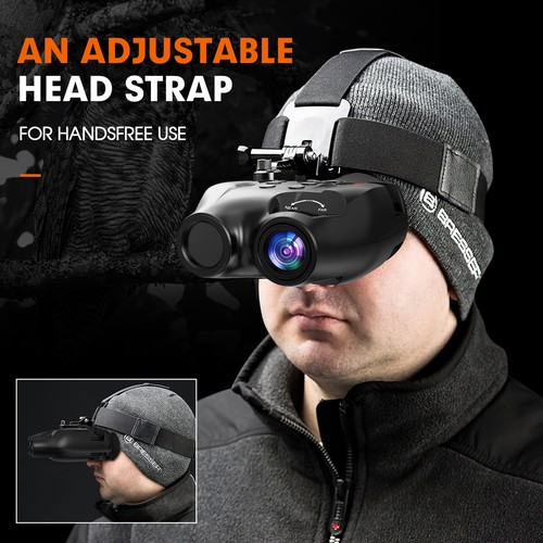 Head mounted night vision - head,