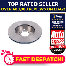 2x Brake Discs Pair Vented
