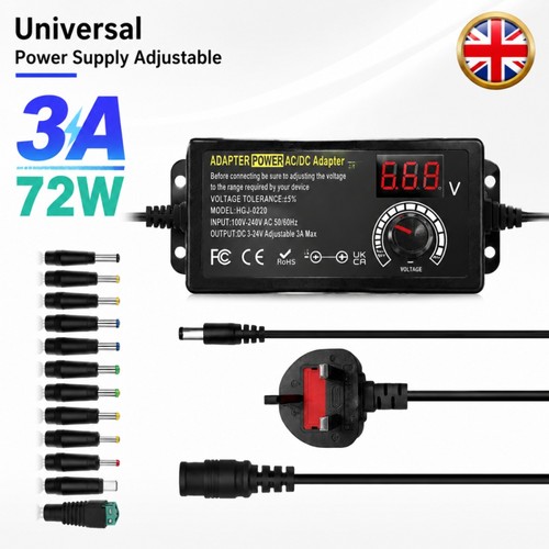 72w universal adjustable - 3a,
