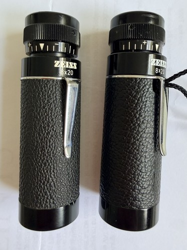 Two zeiss 8x20 monoculars - two, x