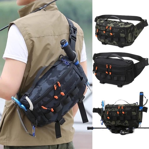 Fishing tackle bag crossbody - tackle,