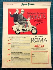 RALEIGH ROMA SCOOTER  -  1961