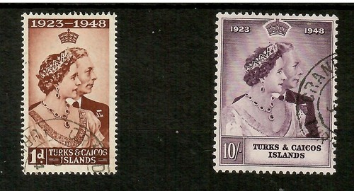 Turks caicos islands 1948 - &,