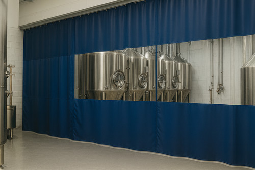 Industrial brewery curtain - industrial,