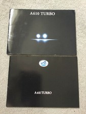 Renault A610 Turbo brochure