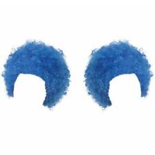 2 X BLUE AFRO THING 1 2 WIG WORLD BOOK DAY FLUFFY CAT HAT FANCY DRESS COSTUME 