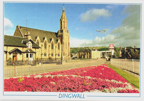 Dingwall view from station - view,