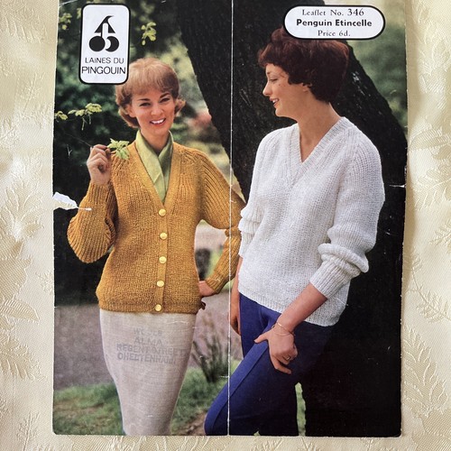 Pingouin knitting pattern 346