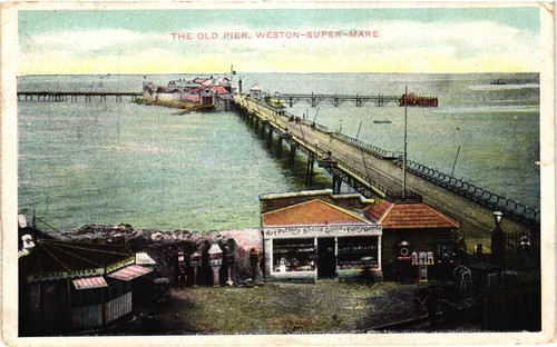 Postcard the old pier - postcard,