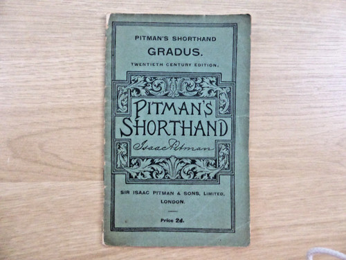 Pitman shorthand isaac - pitman's,