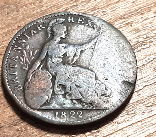 George farthing 1822 - farthing,