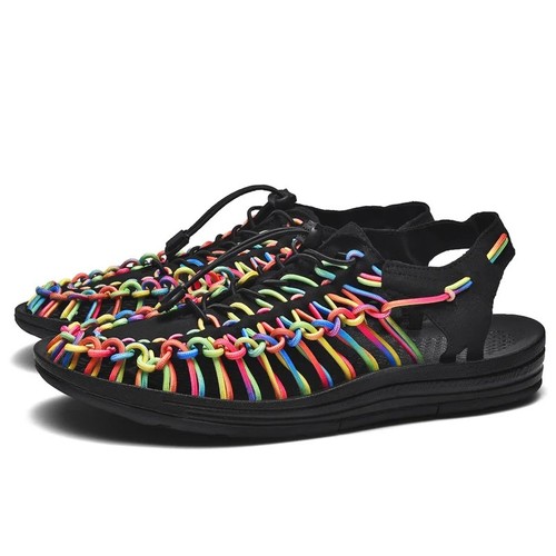 New roman woven - woven, sandals