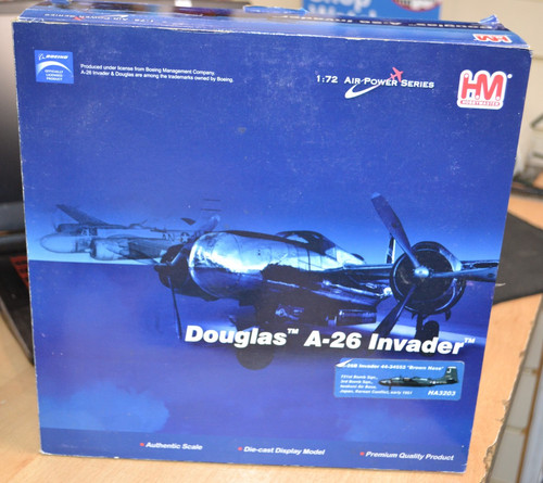 Hobbymaster 26b invader - b-26b,
