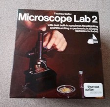 Vintage Thomas Salter Microscope Lab 2, Spares or Repair