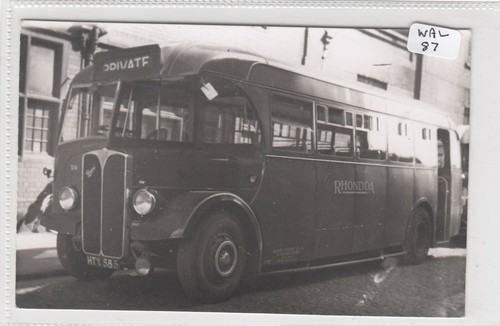 Rhondda area single decker - rhondda,
