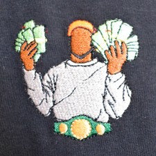 Mike Tyson Money Embroidered