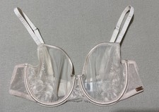 M&S ROSIE AUTOGRAPH SHEER MESH & LACE UNDERWIRED NONPADDED BALCONY BRA SIZE 34B