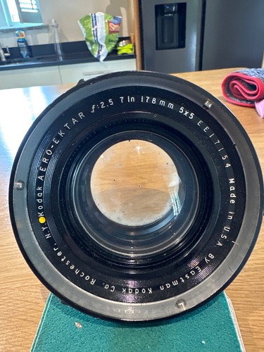 Kodak aero ektar inch 178mm - kodak, 7"