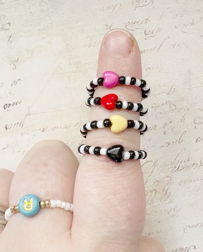 Alternate heart stretch ring - heart,